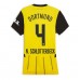 Borussia Dortmund Nico Schlotterbeck #4 Dámské Domácí Dres 2024-25 Krátkým Rukávem